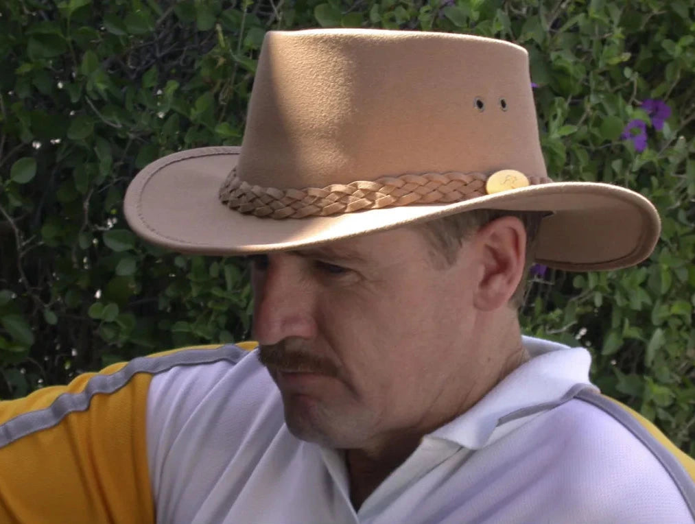 Cappello OZtrALa HL33 Cappello Da Cowboy In Pelle Australiano - Foto 13