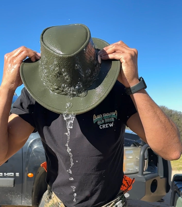 Cappello OZtrALa HL33 Cappello Da Cowboy In Pelle Australiano - Foto 11